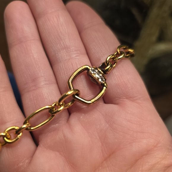 Kendra Scott Josephine 14K Gold Chain Necklace with Pavé Accent - Picture 2 of 5